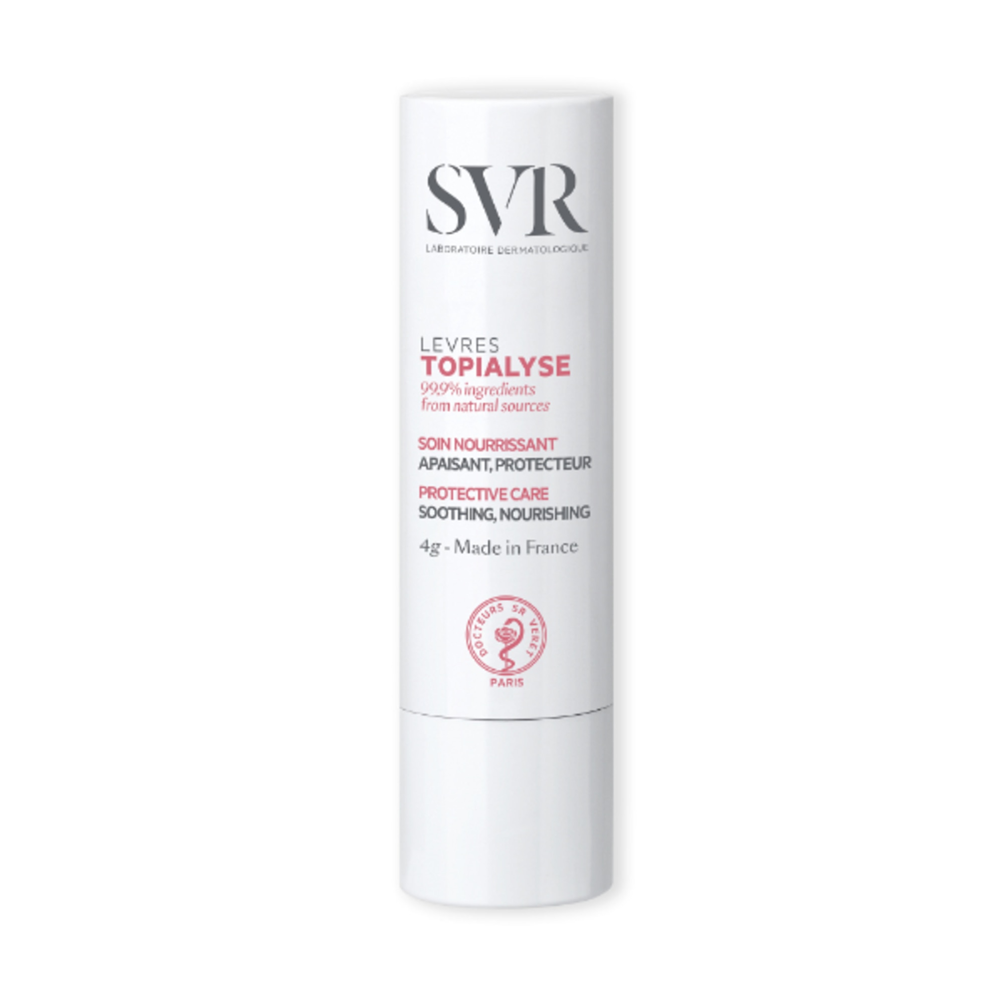 4 G Svr TOPIALYSE Stick Levres Vegetal - Stick Labbra 1 di 1