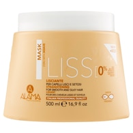 500 ML ALAMA PROFESSIONAL LISS Maschera Lisciante Capelli Lisci e Setosi  1 di 2 