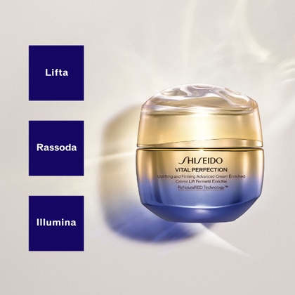 50ml ric Shiseido VITAL PERFECTION Uplifting and Firming Advanced Cream Enriched  1 di 3 