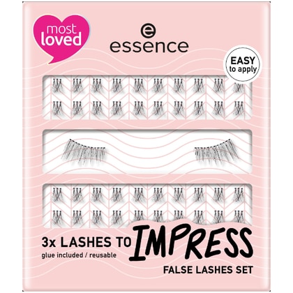  Essence 3X LASHES TO IMPRESS Set Ciglia Finte  1 di 2 