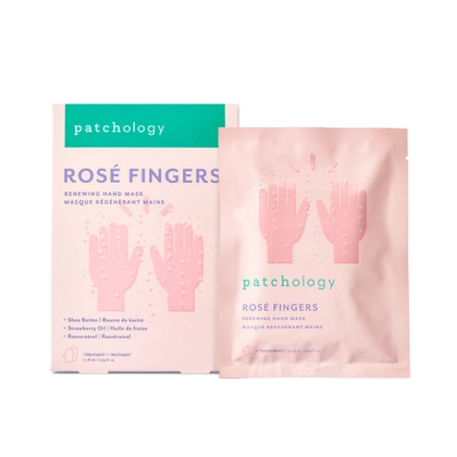 52 G Patchology ROSÉ FINGERS Renewing Hand Mask  1 di 3 