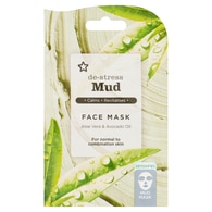  Superdrug Studio London DE-STRESS MUD Maschera Viso Calmante all'Aloe Vera  1 di 2 