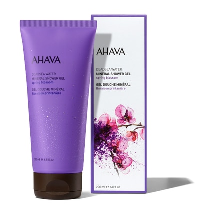 200 ML Ahava SPRING BLOSSOM Daedsea Water Mineral Shower Gel  1 di 3 