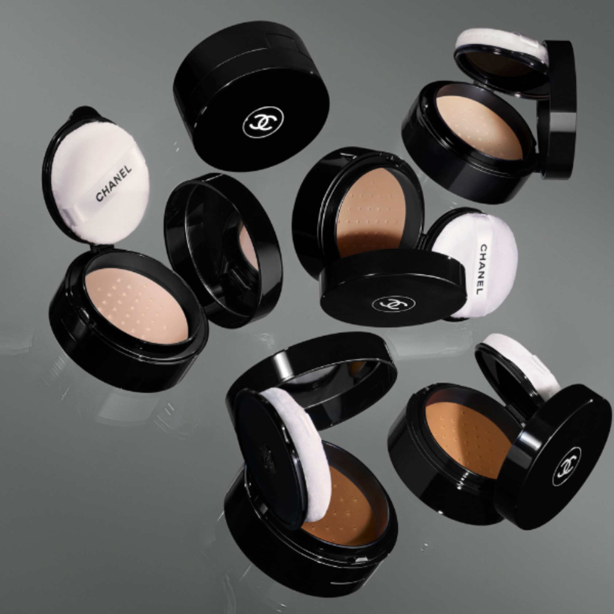 NATURAL FINISH LOOSE POWDER. ON-THE-GO FORMAT