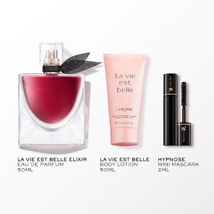 50ml+50ml+2ml Lancôme LA VIE EST BELLE ELIXIR Cofanetto Regalo  1 di 3 