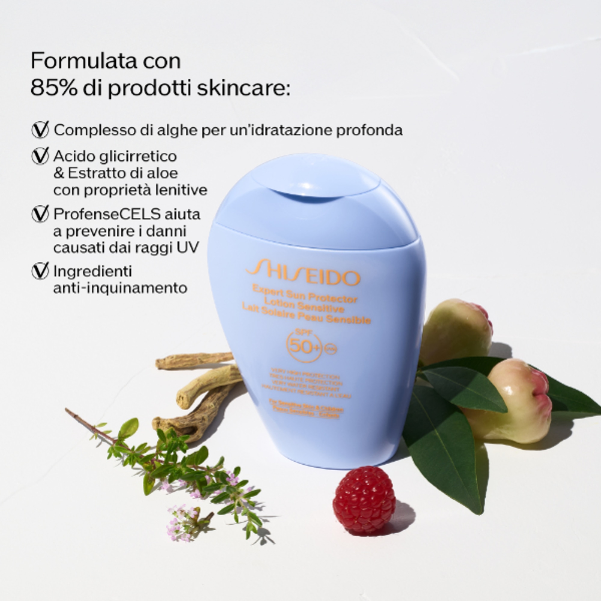 Lotion Sensitive SPF50+