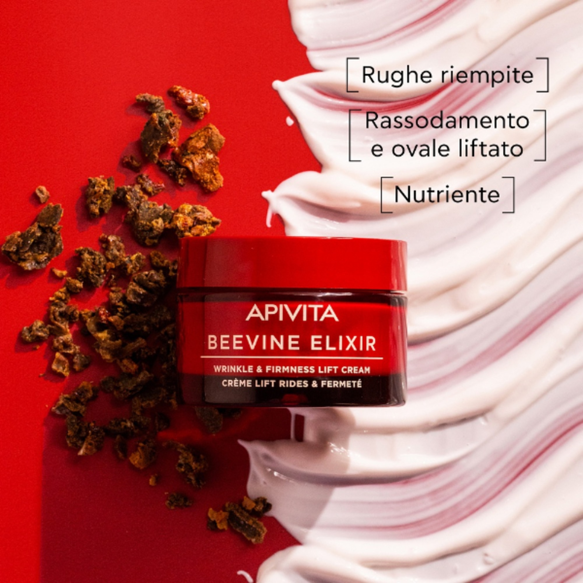 Crema Anti-Rughe Rassodante Liftante - Texture ricca