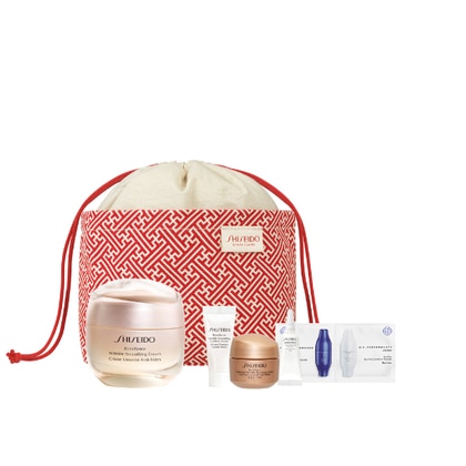 50ml+5ml+15ml+3ml Shiseido BENEFIANCE POUCH SET Cofanetto Regalo  1 di 3 