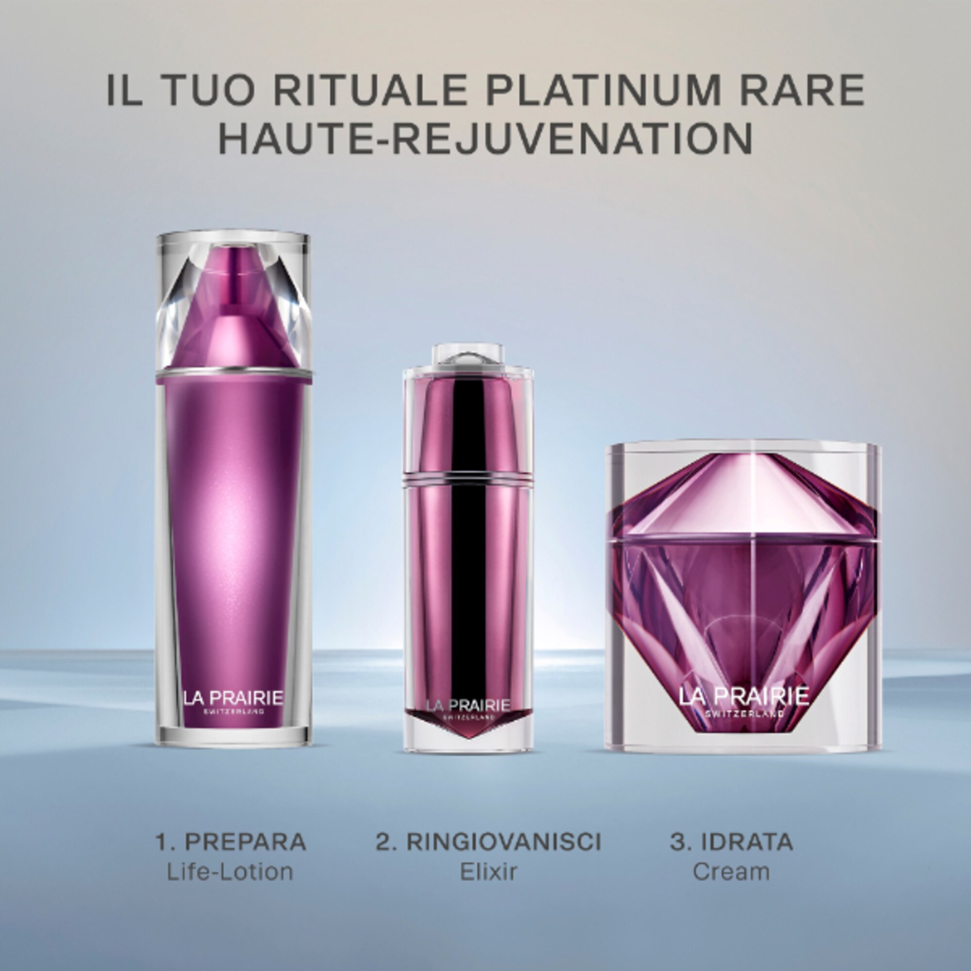 50 ML LA PRAIRIE THE PLATINUM COLLECTION Haute-Rejuvenation - Crema Viso 1 di 6