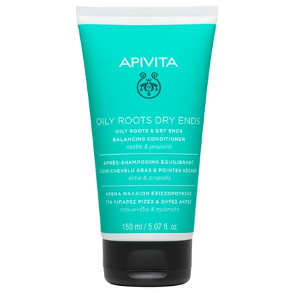 150 ML Apivita OILY ROOTS DRY ENDS Balsamo Riequilibrante per Cute Grassa e Punte Secche  1 di 1 